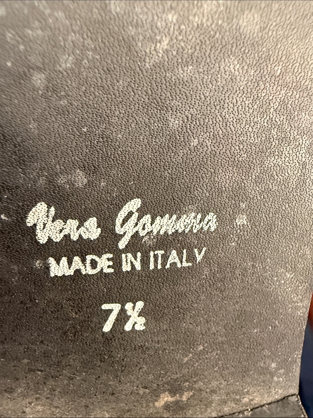 Y2K moto boots Vera Gomma Italy Patent Leather Black 7.5 - Picture 2 of 9